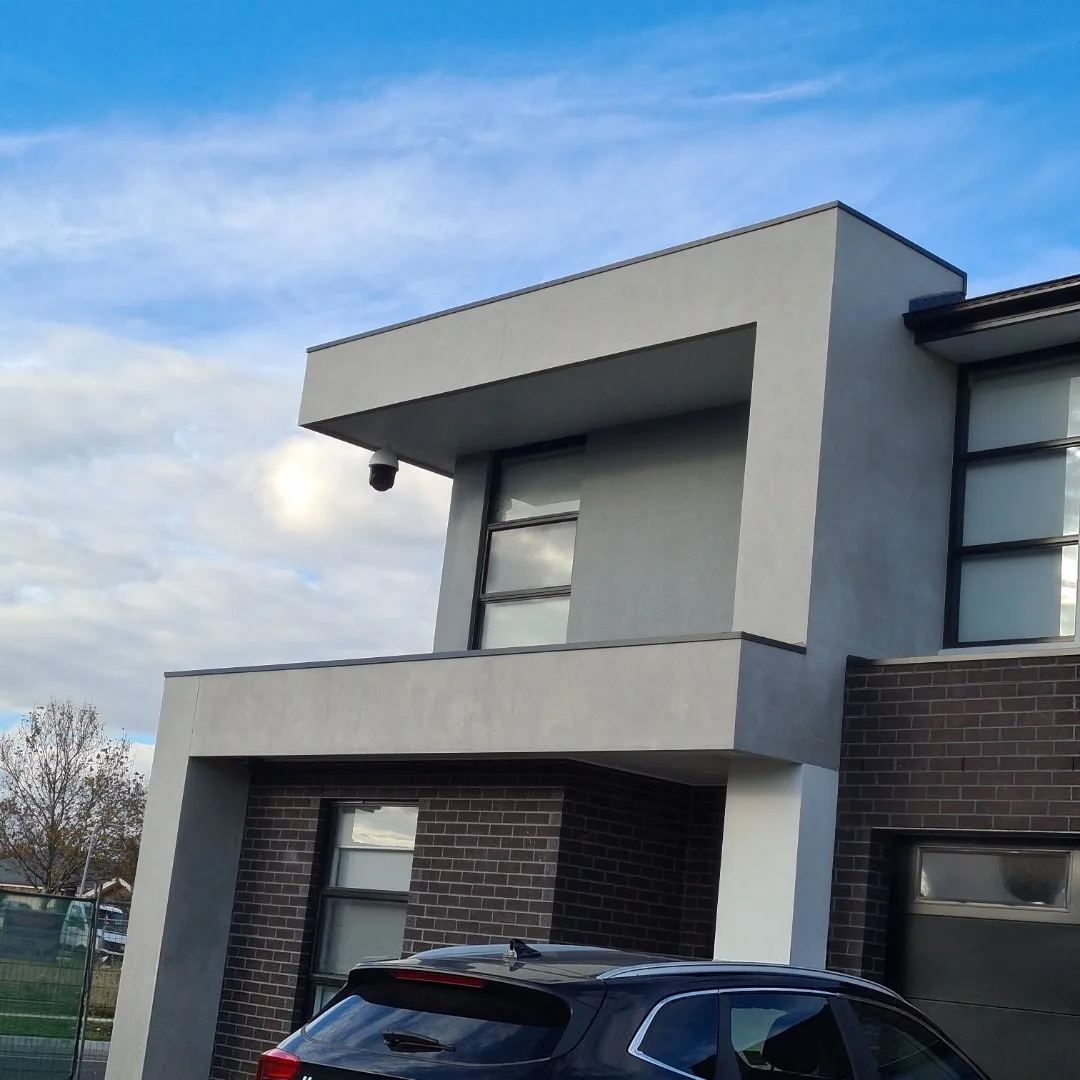 Rendered Melbourne home exterior